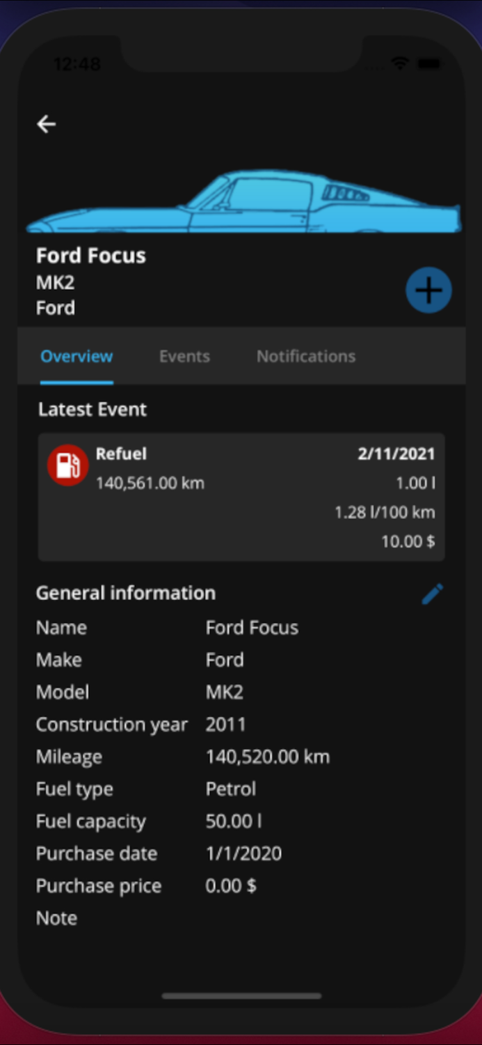CarManagement - Costs and more