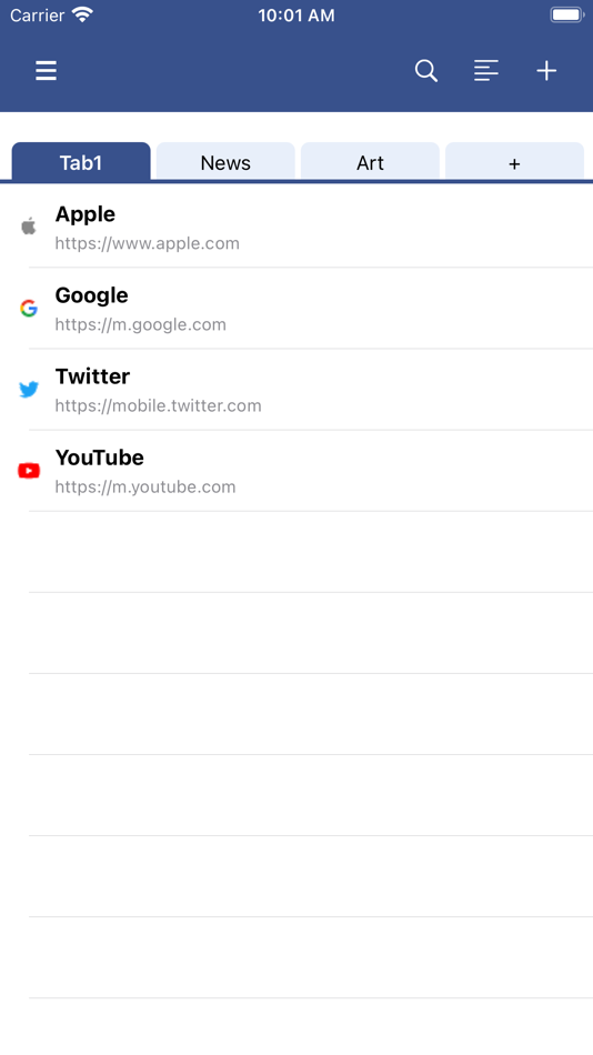 #1. URL Bookmarker (iOS) 由: Shigeo Fukuda