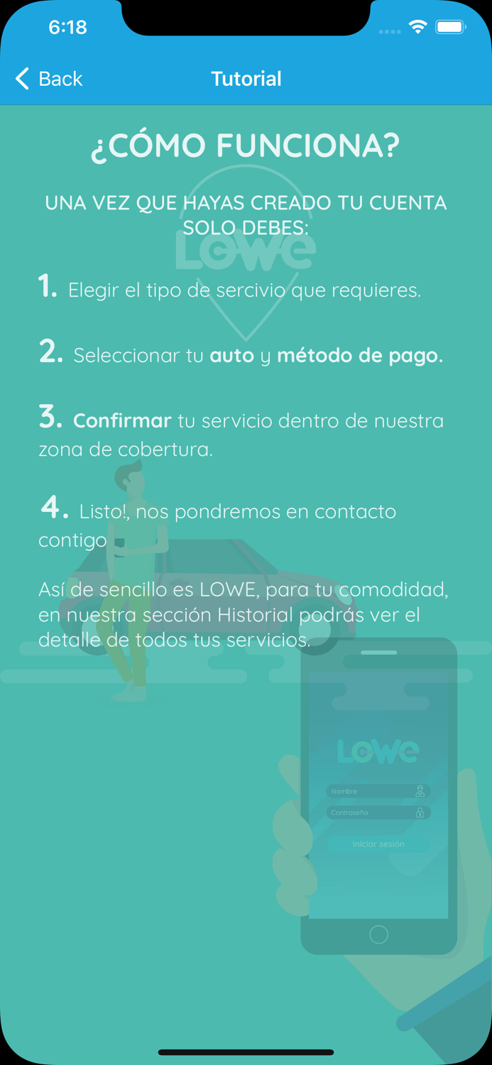 LOWe Lavado ecológico