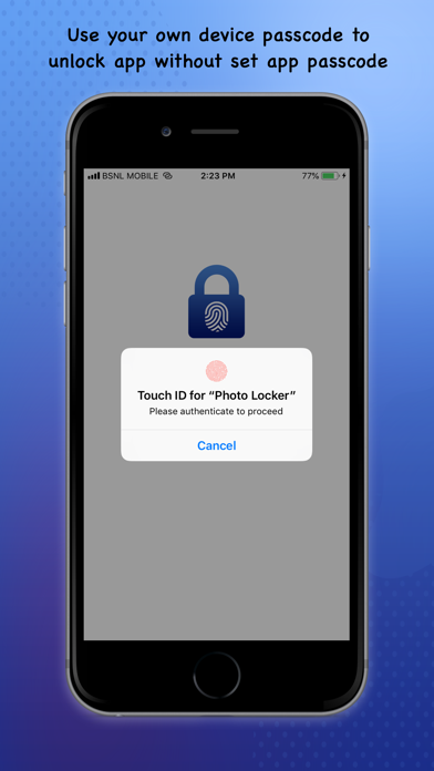 Photo Locker - Safe Vault Screenshot
