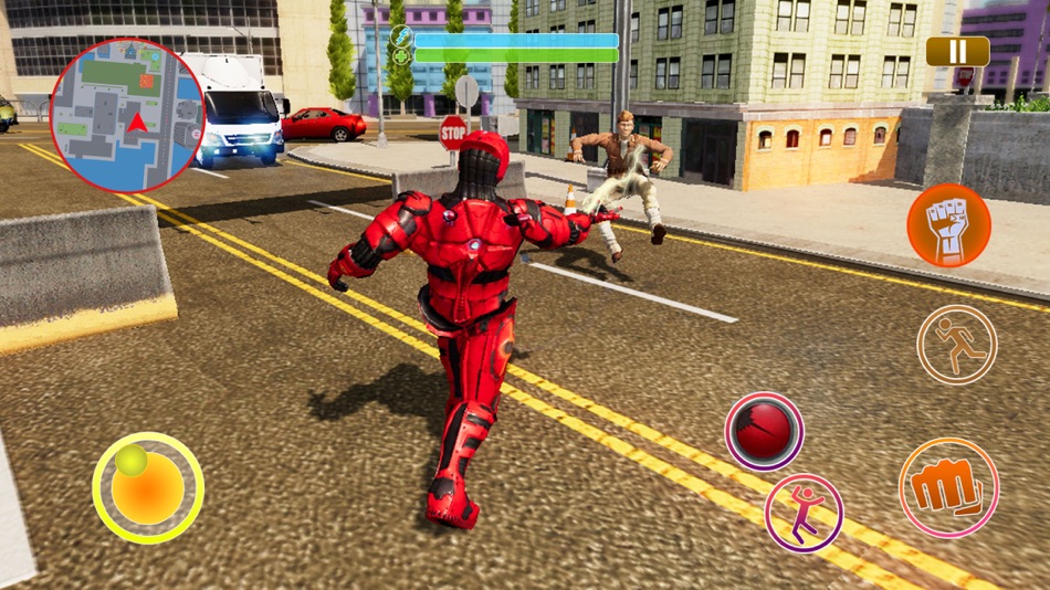 #3. Robot Rope Hero : Web Shooter (iOS) 由: Arsa Khalid