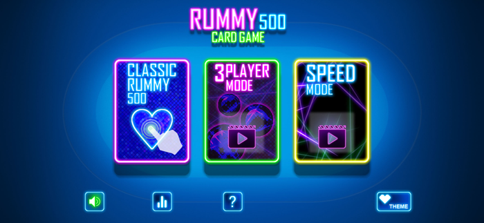 Rummy 500 Card Game