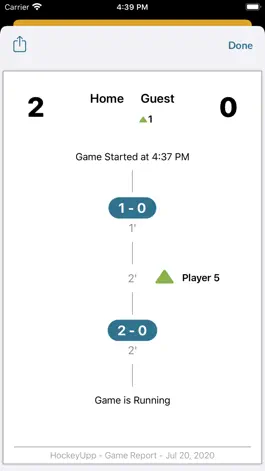 Game screenshot HockeyUpp Hockey Timer hack