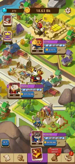 Game screenshot Kingdomtopia: The Idle King mod apk