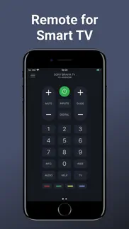 remote control for sony tvs iphone screenshot 1