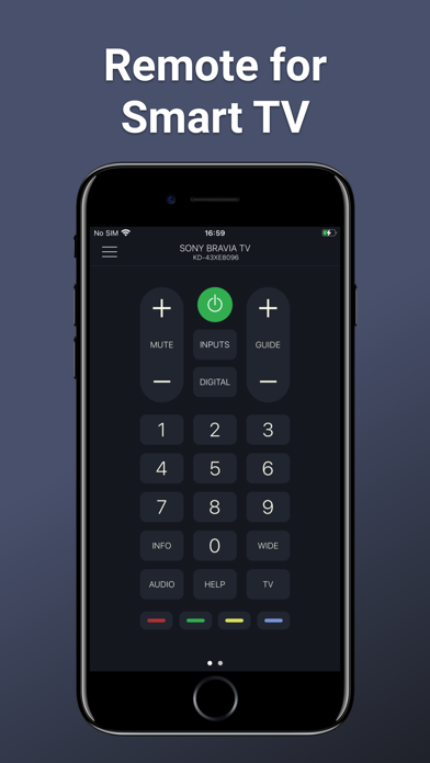 Smart TV Remote for Sony TVのおすすめ画像1