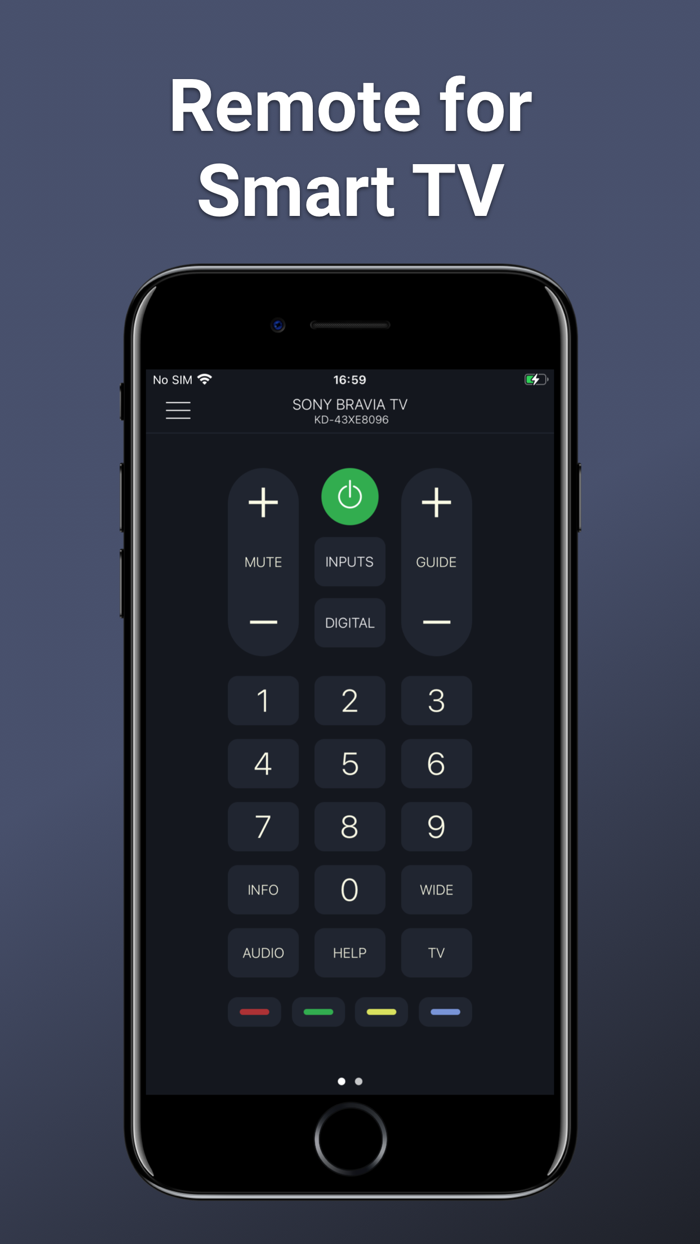 Remote Control for Sony TVs