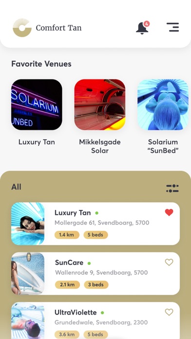 Comfort Tan Pay Screenshot