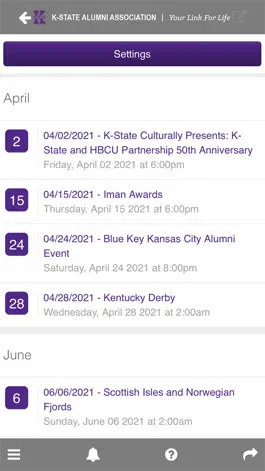 Game screenshot K-State Alumni Link for Life hack