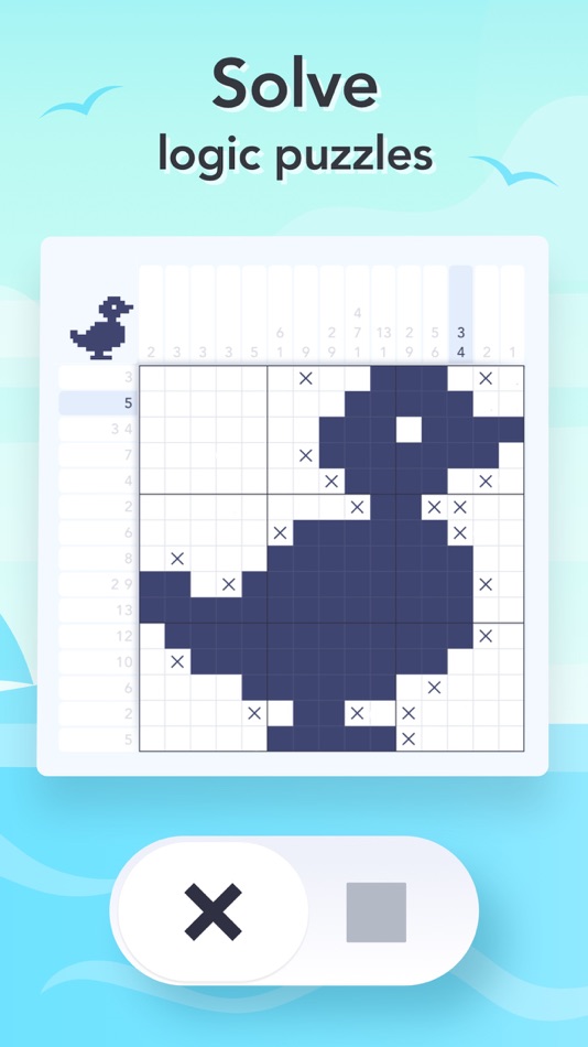 #2. Griddlers 1: Nonogram in Color (iOS) 来自: Severex
