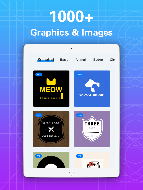 Logo Maker - Design Logo App iPad screenshot 4 - Graphics & Design app