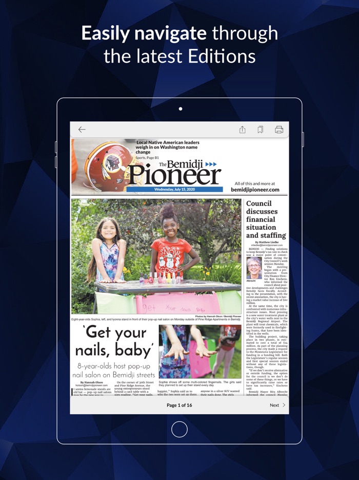 Bemidji Pioneer E-paper