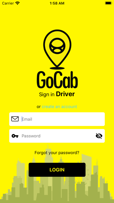Screenshot #1 pour GoCab Courier