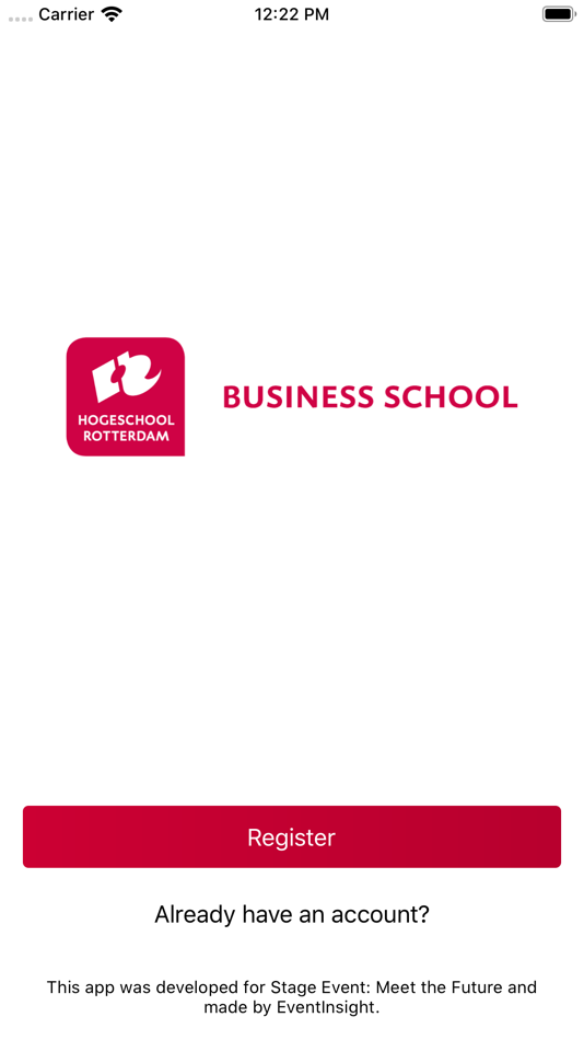 #1. HRBS events app (iOS) 由: Stichting Hogeschool Rotterdam