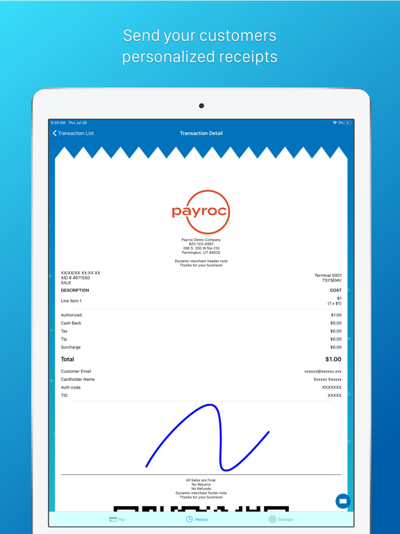 Payroc Pay - Mobile Merchant screenshot 4