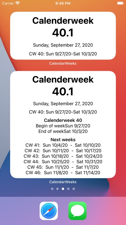 CalendarWeeks screenshot-5