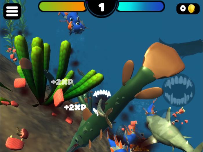 FEEDING AND GROW - 3D FISH