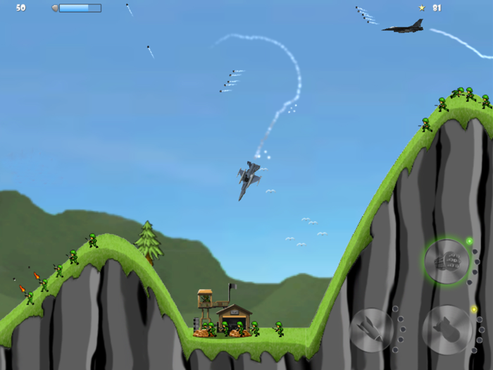 Carpet Bombing - Bomber Attack