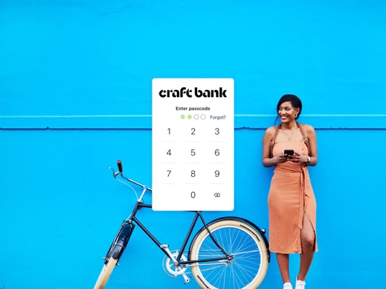 Craft Mobile Banking iPad screenshot 2 - Finance app