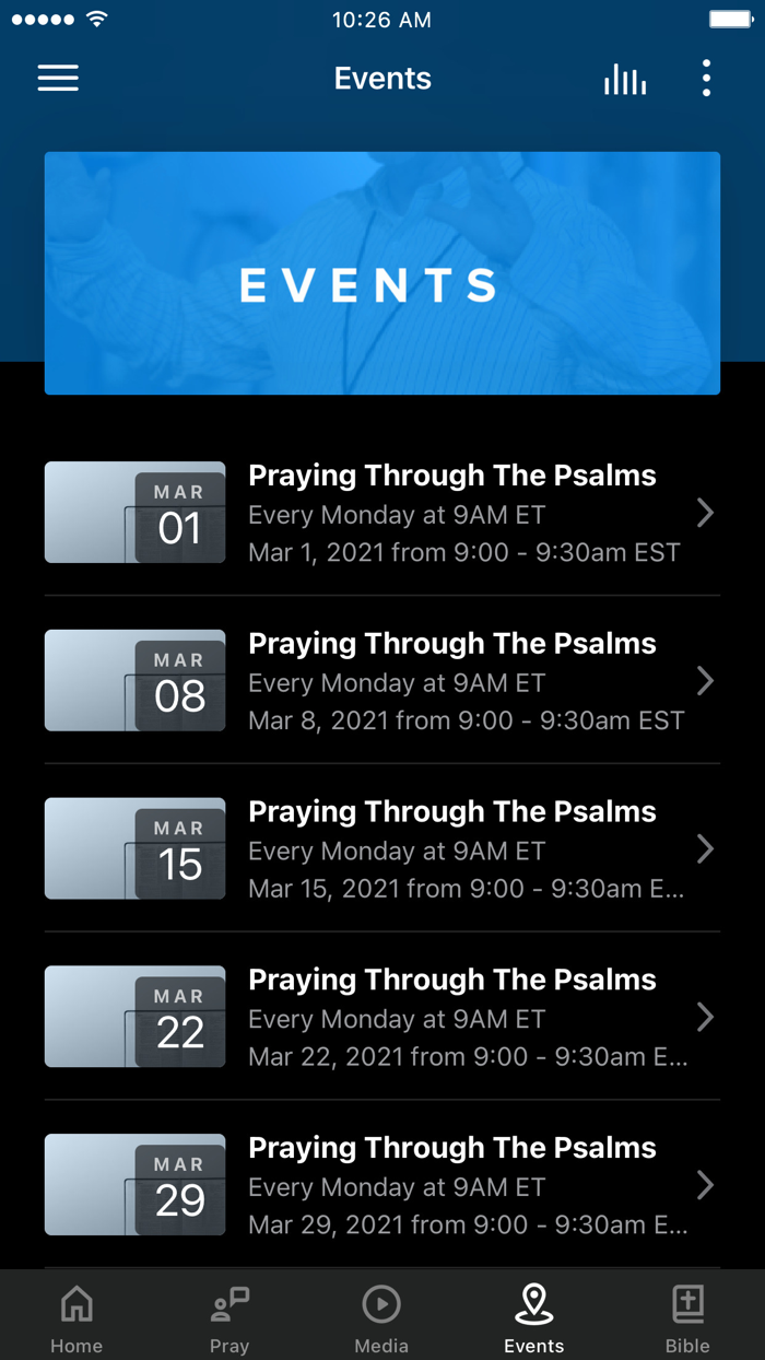 Strategic Renewal Prayer App