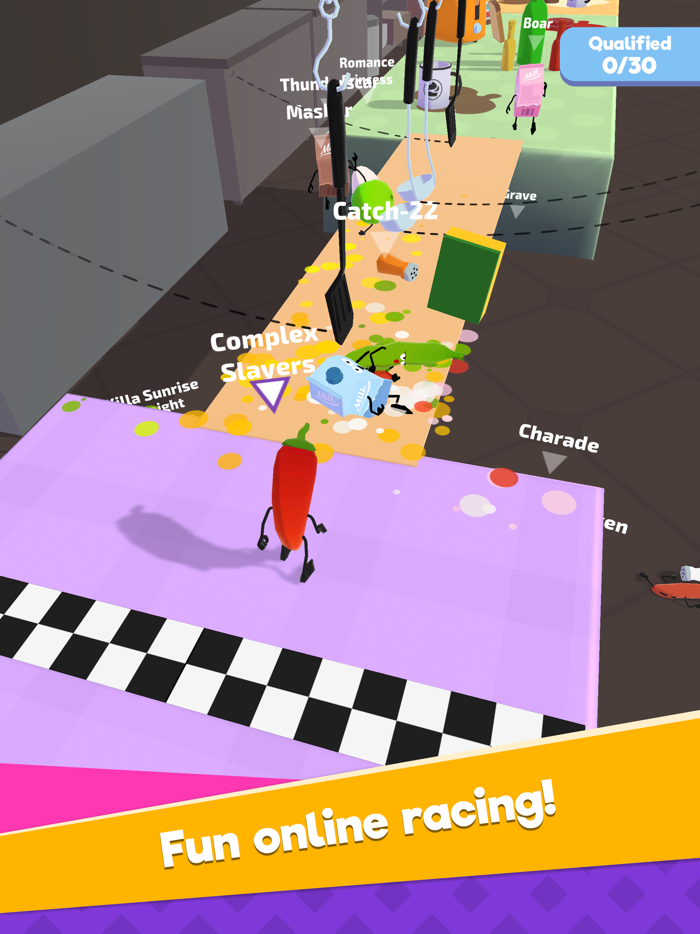 Epic Fall - Kitchen Race 3D