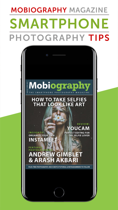 Mobiography Magazine Screenshot