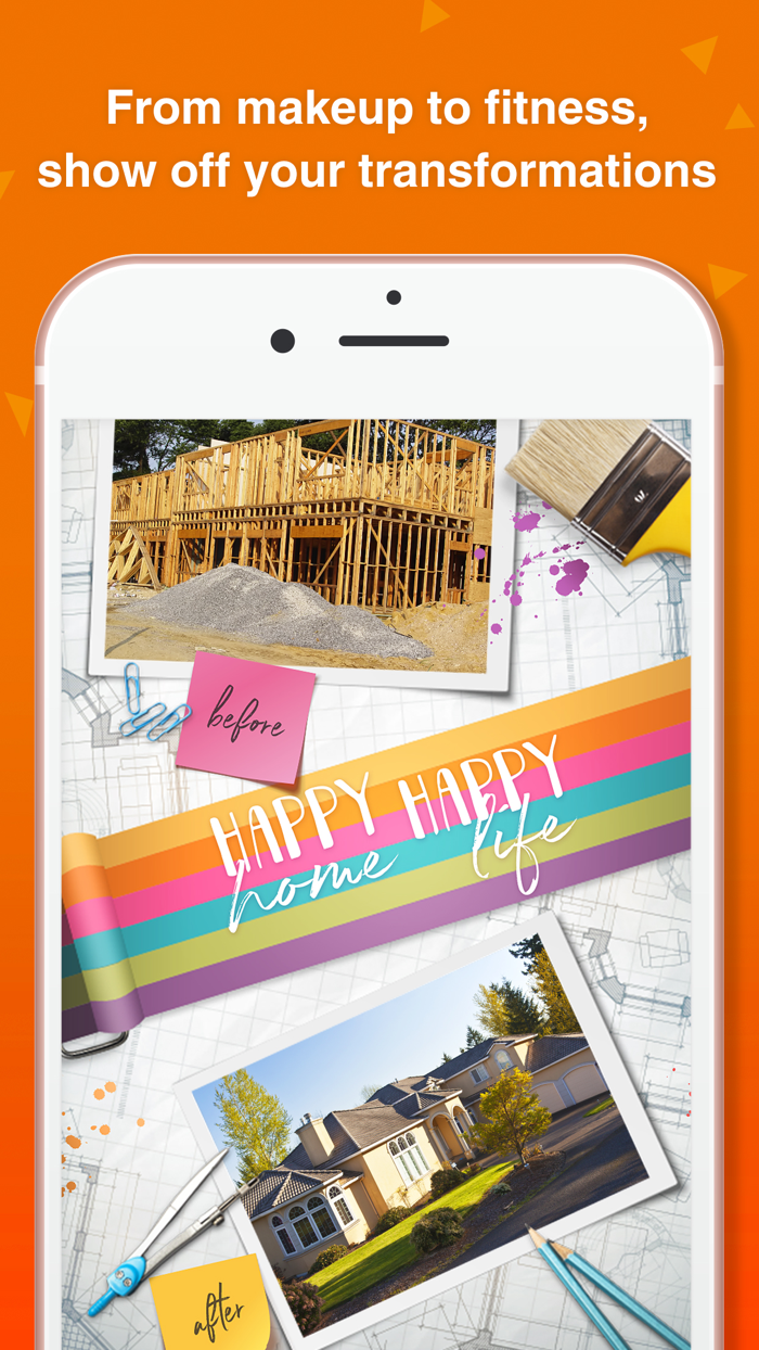 Before After Collages - Stitch