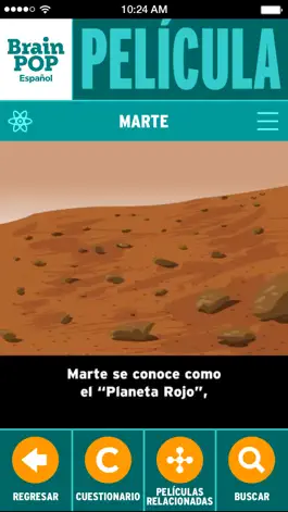 Game screenshot BrainPOP: Película del Día apk