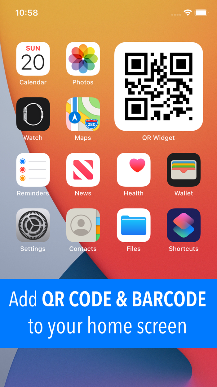 QR Widget  Barcode Scanner