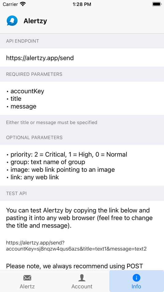 #5. Alertzy - push notifications (iOS) بواسطة: zoozz Pty Ltd
