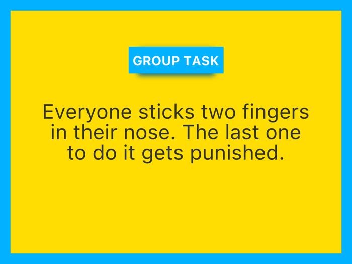 Night Party Game Fun Question