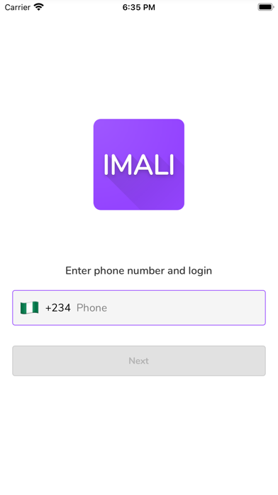 Imali App Screenshot