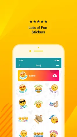Game screenshot iMoji - Emoji & Stickers apk