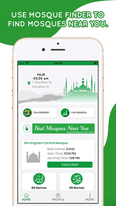 Mosque Finder- Prayer Times UK Screenshot