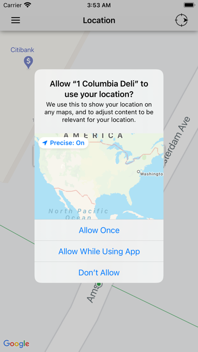 1 Columbia Deli Screenshot