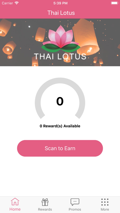 Thai Lotus Rewards Screenshot