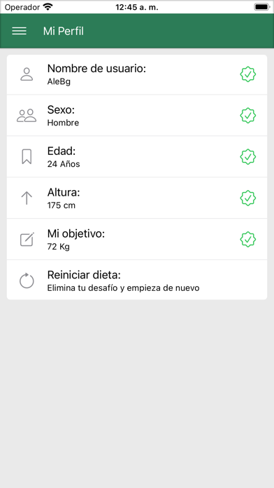 Dieta Vegetariana & Adelgazar Screenshot