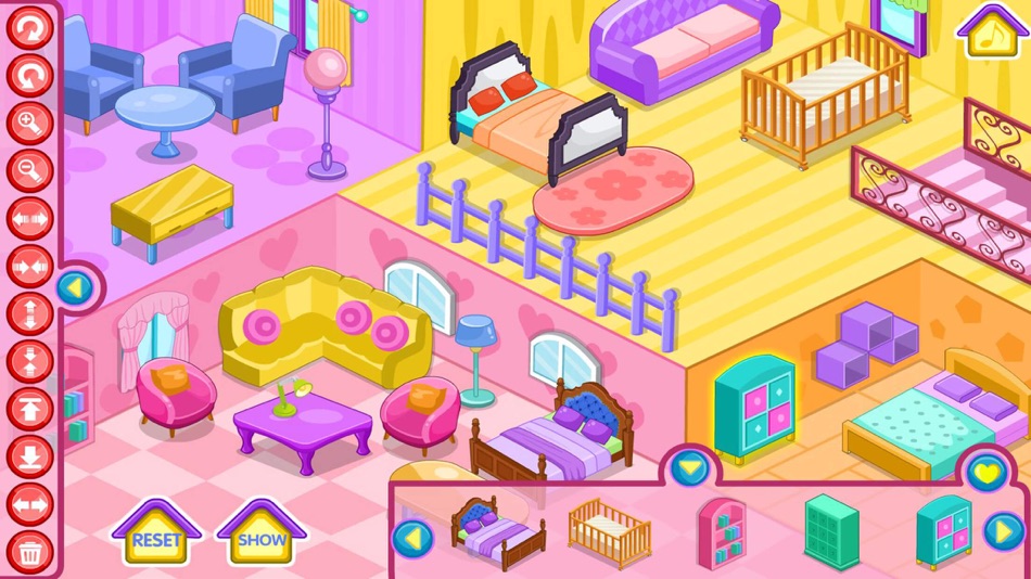 #4. New home decoration game (iOS) 由: Les Placements R.A. Inc.