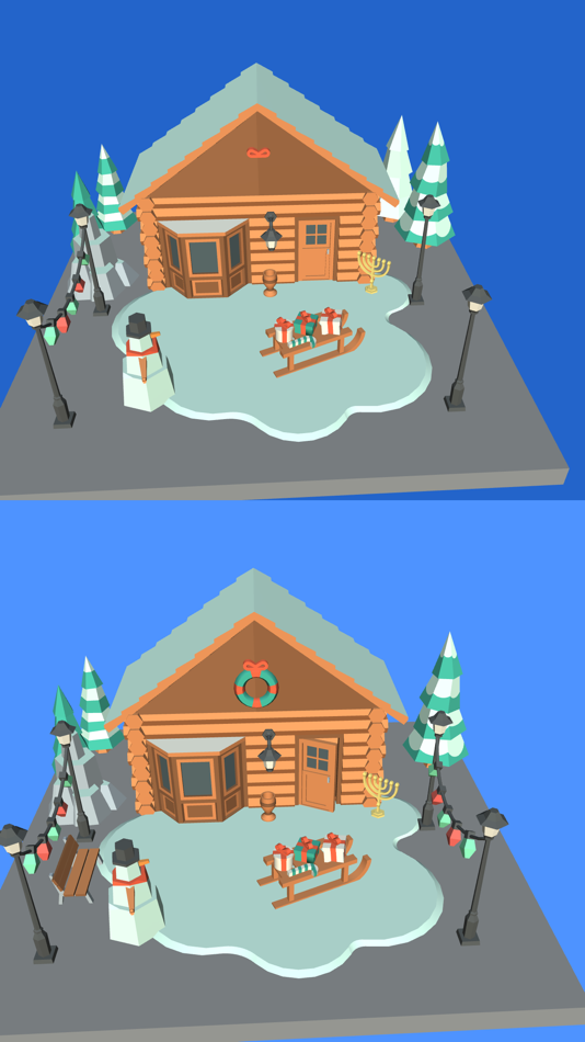 #3. Find The Differences 3D (iOS) By: Asey