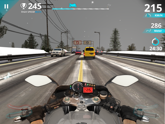 Screenshot #5 pour Motorbike: jeu de moto