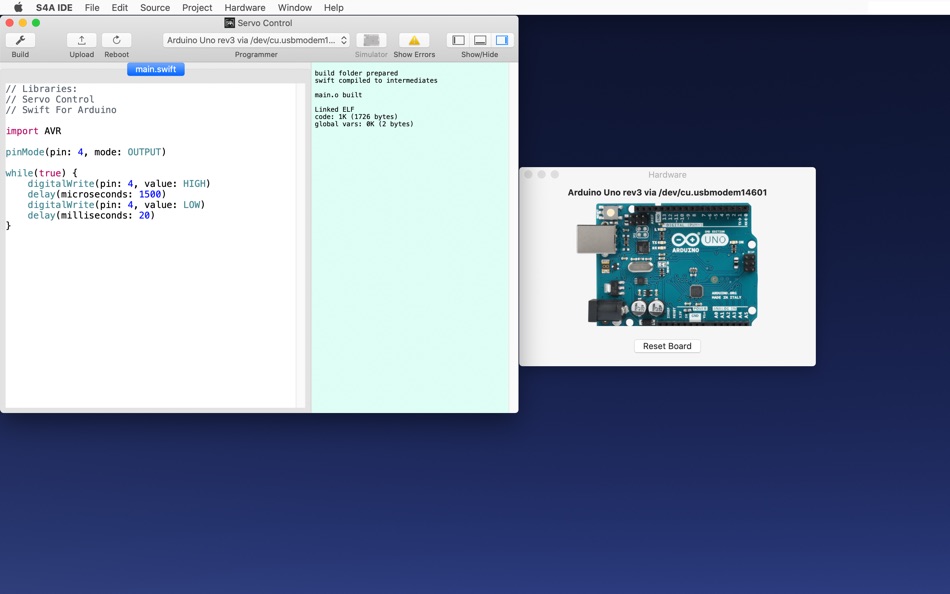 #3. S4A IDE (macOS) Podle: Carl Peto