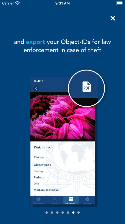 #5. ID-Art (iOS) 由: INTERPOL