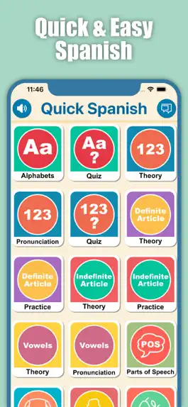 Game screenshot Quick and Easy Spanish Lessons mod apk