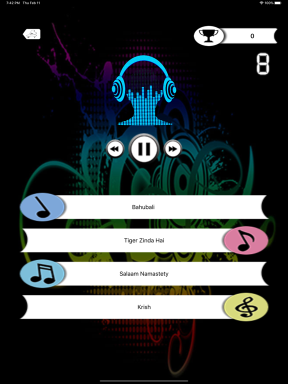 Screenshot #6 pour Bollywood Songs Quiz