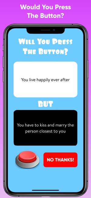 Would You Press The Button? on the App Store