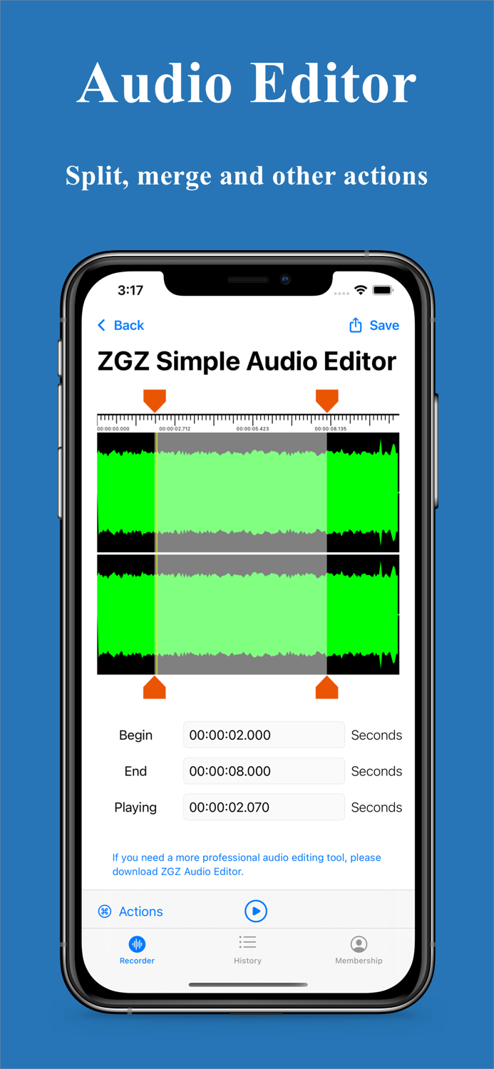 ZGZ Audio Recorder