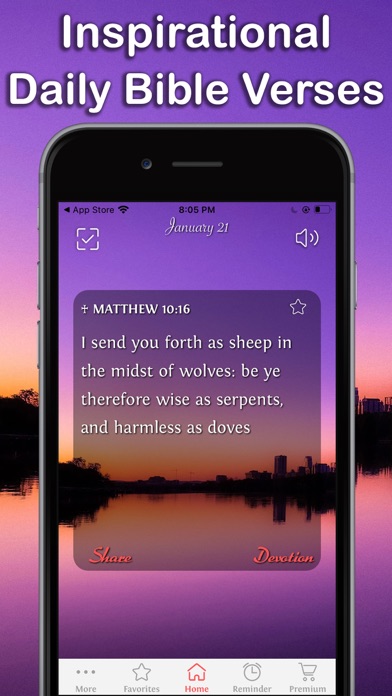 Daily Bible Inspirations Verse Screenshot
