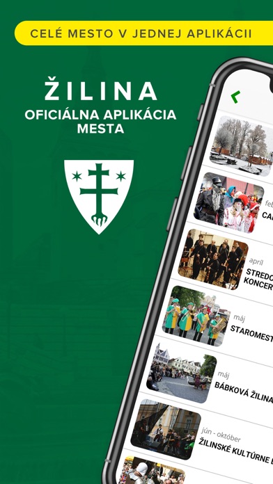 Žilina - oficiálna aplikácia Screenshot