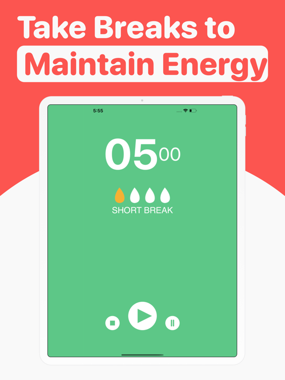 Screenshot #6 pour Pomodoro Focus Timer
