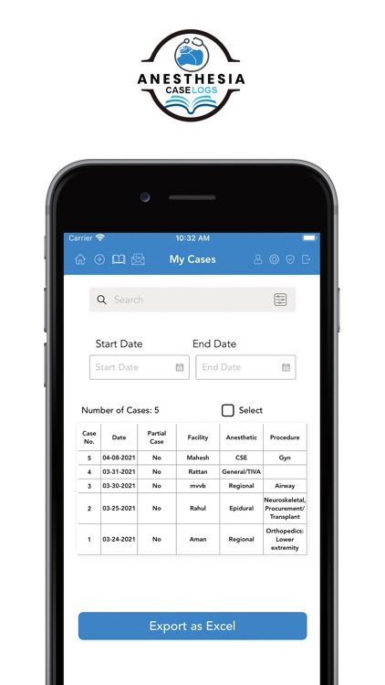 Anesthesia Case Logs screenshot-4